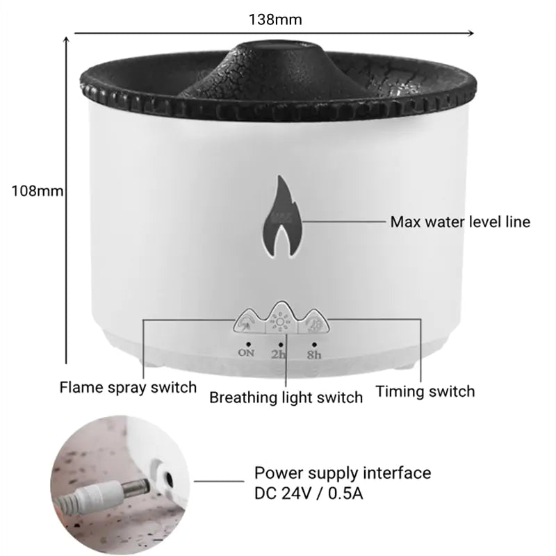 Volcano Air Aromatic Humidifier